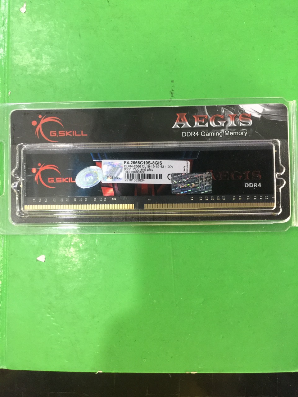 RAMPC -8GB/2666 G.Skill AEGIS